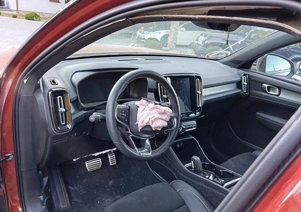 Volvo XC 40 cena 72300 przebieg: 10500, rok produkcji 2021 z Łaziska Górne małe 56